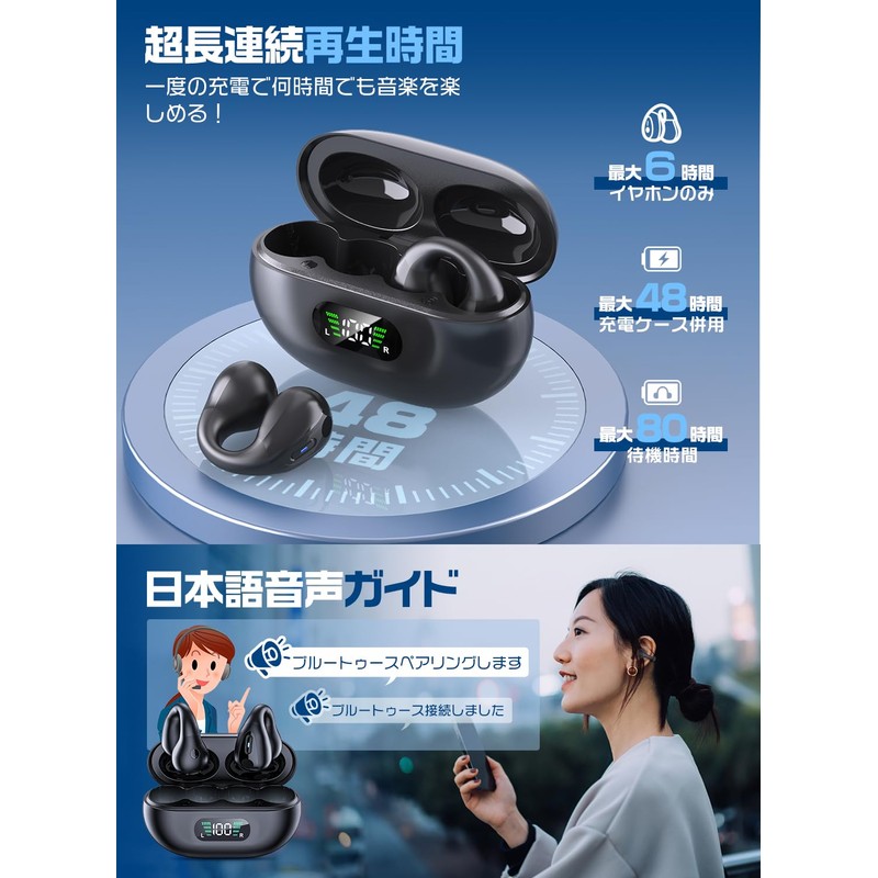 Bluetooth Wireless Earphones, 2025 Model No. / Enhanced Sound Quality