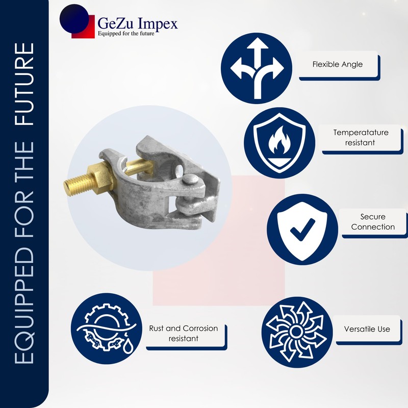 GeZu Impex® Half Coupling 48 mm with Collar Nut SW