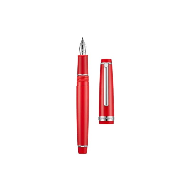 Jinhao 82 - Pluma estilográfica de resina iridio extrafina y