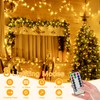Ollny Outdoor String Lights Waterproof, 400LED 132ft Warm White Fairy