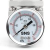 SNS Compressed Air Maintenance Unit Regulator 1/4 Inch 0-10 Bar