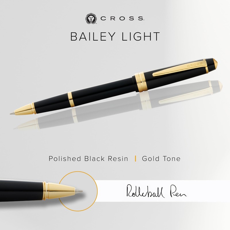 CROSS Bailey Light Rollerball Pen (Line Width F, Ink Colour: