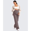 G4Free Maternity Pants with Pockets Fleece Lined Over The Belly