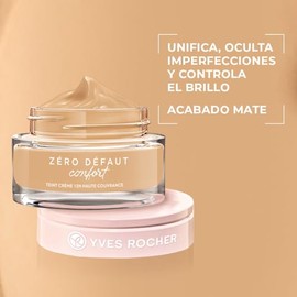 YVES ROCHER- Kit Base de Maquillaje Cero Defectos Cobertura alta + Polvo Traslucido, Unifica, fija el maquillaje y controla el brillo, Para todo tipo 