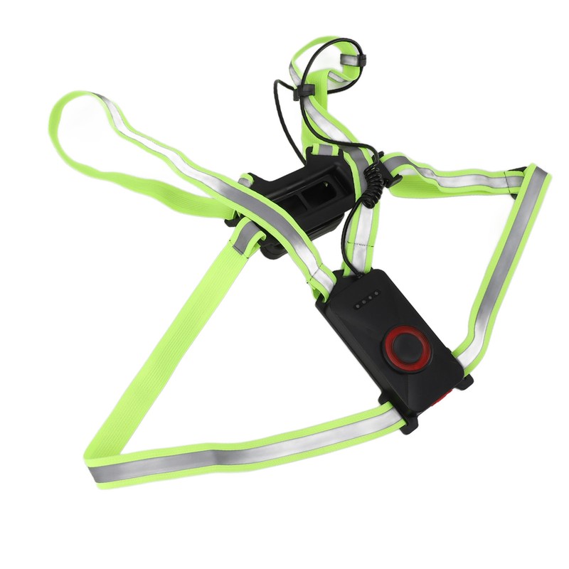 Outdoor Night Running Chest Lights Dual Light Sources IP55 Waterproof