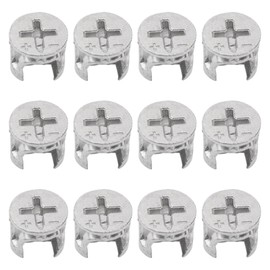 Cam Lock Nuts Furniture Cam Lock Nut Connector Fittings Furniture Connecting Cam Fittings for Furniture 12x10mm 12pcs