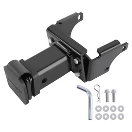 maXpeedingrods Class 3 Trailer Hitch, 2 Inch Receiver, Tow Hitch Receiver for Suzuki Eiger 400 / Vinson 500 2002-2007, King Quad 400 2008-2018 Black Powder Coated