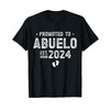 Promoted to Abuelo 2024 Soon To Be Abuelo T-Shirt