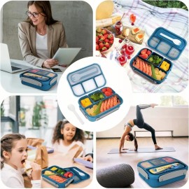 Extreme Beauty Lonchera Lunch Box Kawaii Portaviandas Libre Bpa Cubiertos