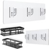 Jovware Shower Caddy Adhesive Strips - 2 Pack Replacement for