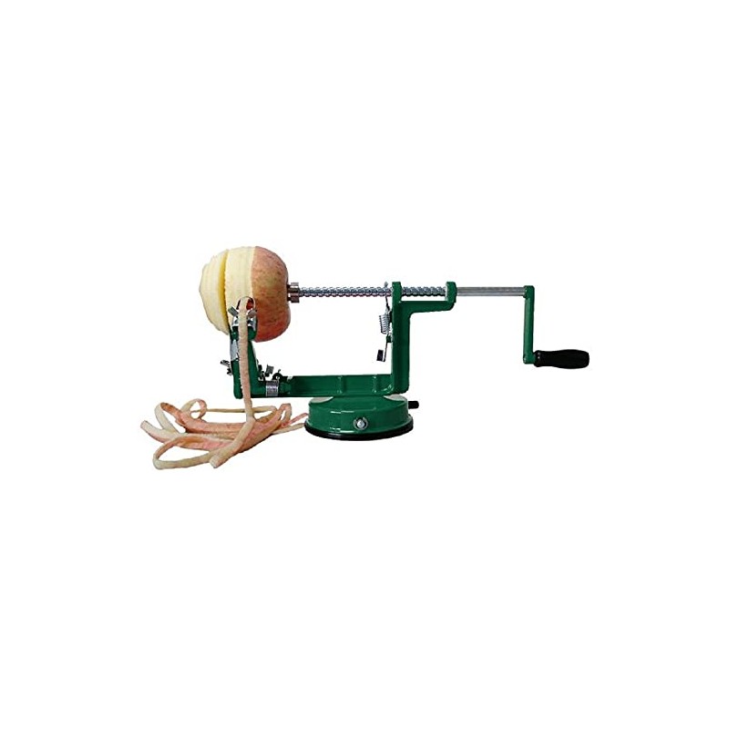 Appetito Apple Peeler/Corer W/Suction Base - Green