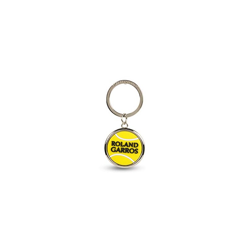 Roland Garros RPCU0120-JAU-TU Unisex Adult Keyring, Yellow, One Size