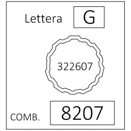 Maserati For Maserati FREE FEDEX 2 DAY 8207 (G) OEM Replace Wheel Lock Key GT Quattroport