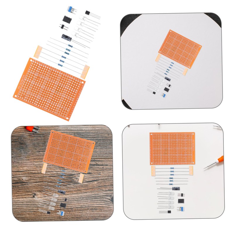 ULTECHNOVO 2 Sets Soldering Kit for Students DIY Circuit Board