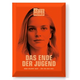 Akte Mord® The End of Youth - True Crime Game for 1-5 Players/Realistic Murder Case Solving Game/Crime Games for Adult/Case Files Crime Game/Crime Solving Game for Adults