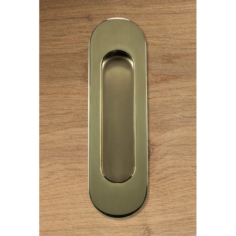 JUVA Shell Handle Sliding Door Round Inlet Handle Oval Sliding