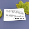 Valentines Gifts for Fiance Appreciation Gifts for Husband Boyfriend Engraved