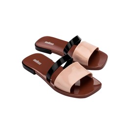 Melissa Ivy Slide II for Women, Brown/Beige, 9