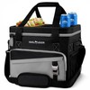 INSMEER Soft Cooler with Hard Shell & 4 Cup Holders