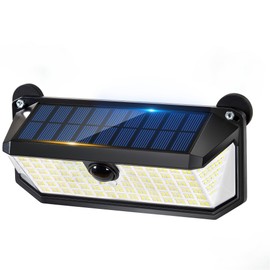 416LED 1500LM Thumok Magnetic Solar Lights Outdoor,RV Exterior Lights with Motion Sensor, Solar Security Lights IP65 Waterproof with Strong Magnets for Deck, Patio, RV, Camper