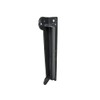 ZD-XL Steel Anthracite RAL 7016 Gate Stop, Stop Square, Strike