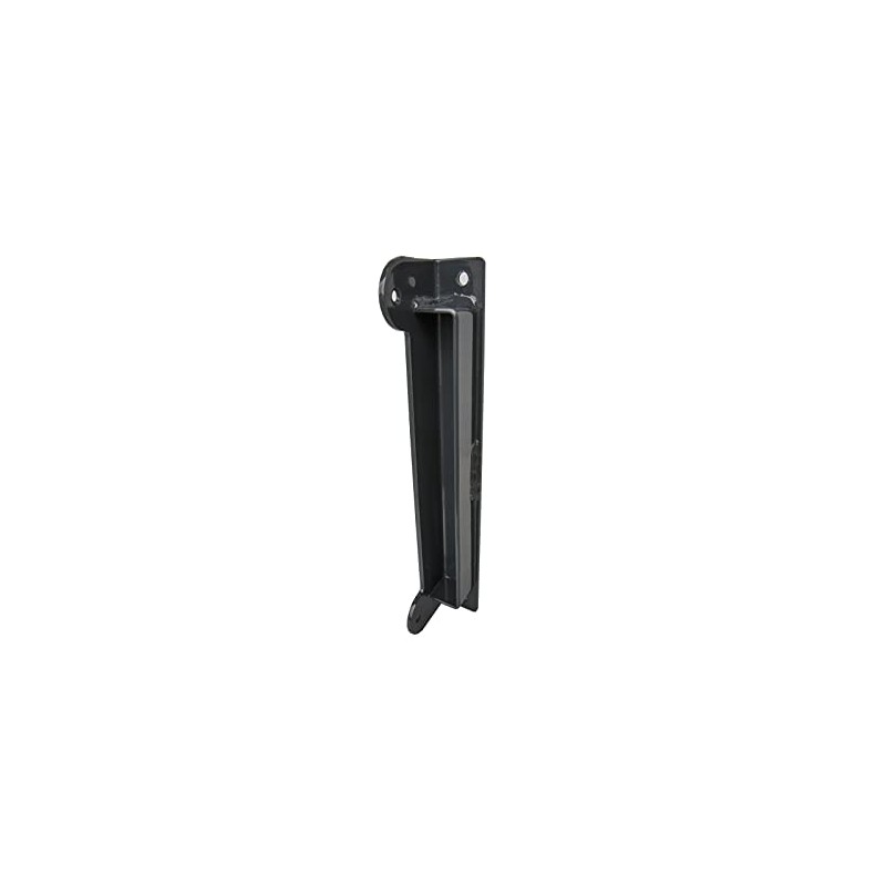 ZD-XL Steel Anthracite RAL 7016 Gate Stop, Stop Square, Strike