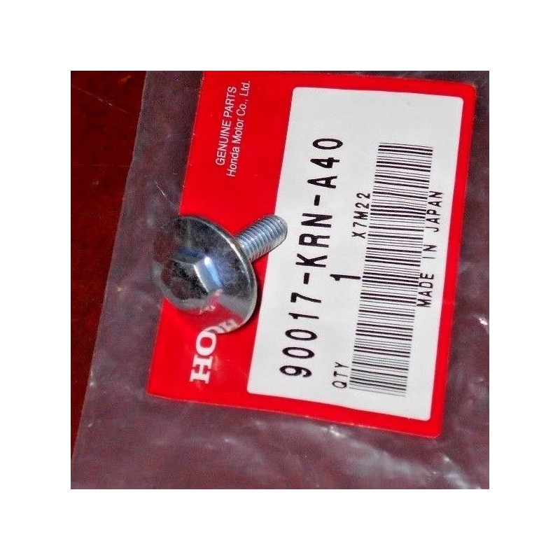 HONDA CRF250R CRF 250, CRF250 ENGINE VALVE COVER BOLT 90017-KRN-A40,