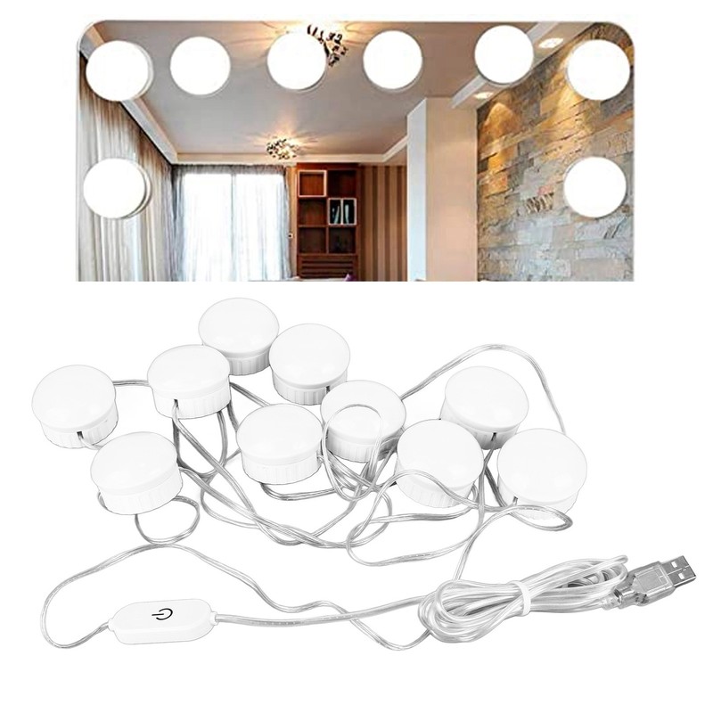 LED Mirror Light 5 Level Brightness Adjustment Touch Switch 10