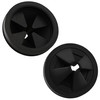 2 PCS Garbage Disposal Splash Guard Collar Sink Baffle, Food