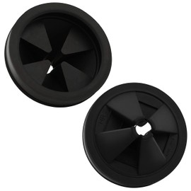 2 PCS Garbage Disposal Splash Guard Collar Sink Baffle, Food Waste Disposer Accessories for Waste King, Whirlaway and GE Models (3 1/8 Inch in Diameter) by CLEESINK