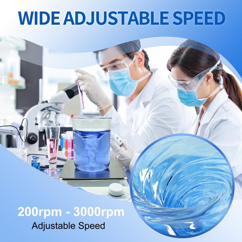 AYINLAB Magnetic Stirrer Set(4 Stir Bars & a Retriever), Strong