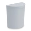 Isetou Merna Mini Trash Can with Lid, Small Storage Bin,