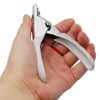 Accessotech Grey Pet Nail Clippers Cutter for Dogs Cats Birds