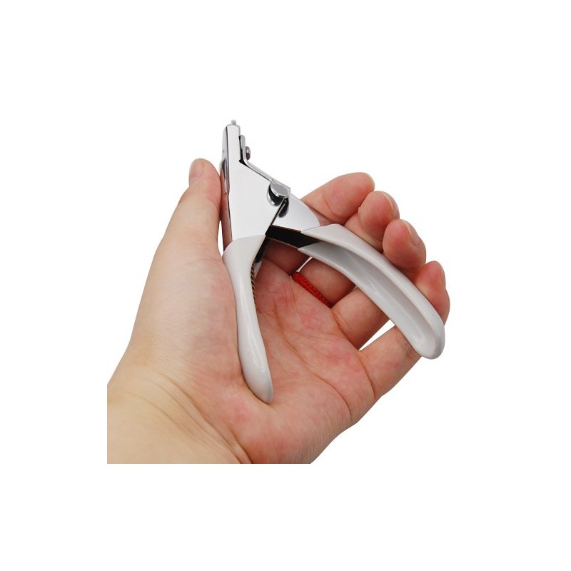 Accessotech Grey Pet Nail Clippers Cutter for Dogs Cats Birds