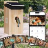 Camii Bird House with Camera, 5MP Smart Birdhouse Camera with