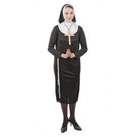 Nun Costume for Women Size S – 4XL
