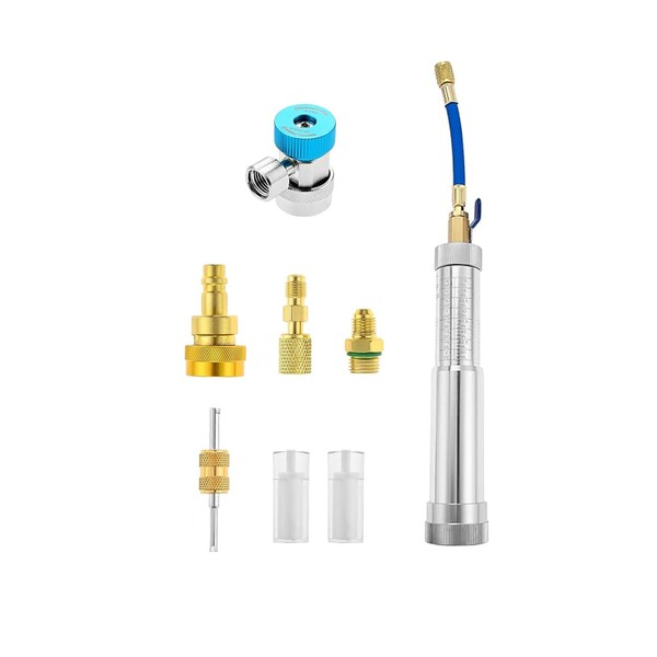 Mtsooning AC Oil Dye Injector Prevent Kit with R134a R1234YF