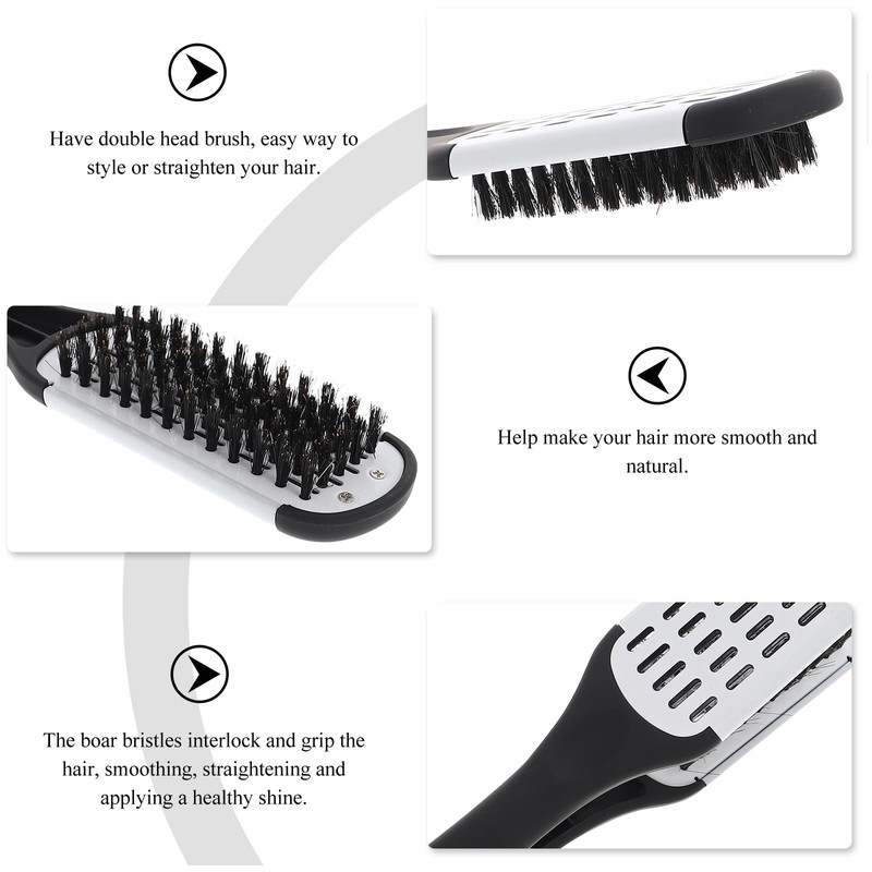 Rosenice Tool Comb Brush for Hairdressing Hair Comb Brush Double