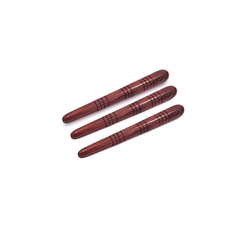 kittiya Lot of 3 Thai Traditional Reflexology Foot Massage Stick