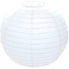 KARRMA 2 x White Paper Lampshade - Classic Bamboo Style