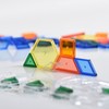 Constructive Playthings Translucent Pattern Blocks, Light Table Manipulatives, STEM Toys,