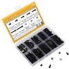 Sutemribor M3 Screw Nut Washer Set Black 565pcs M3 x