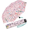 Benetton Pocket Umbrella Super Mini Dots, Girlie, 95 cm