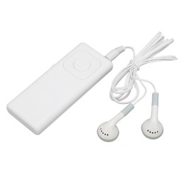 MP3 Player, Lossless Sound, Portable Compact Music Player with Headphones, Support for 64G Memory Card, Small Music Player for Study, Work, Sports (White)