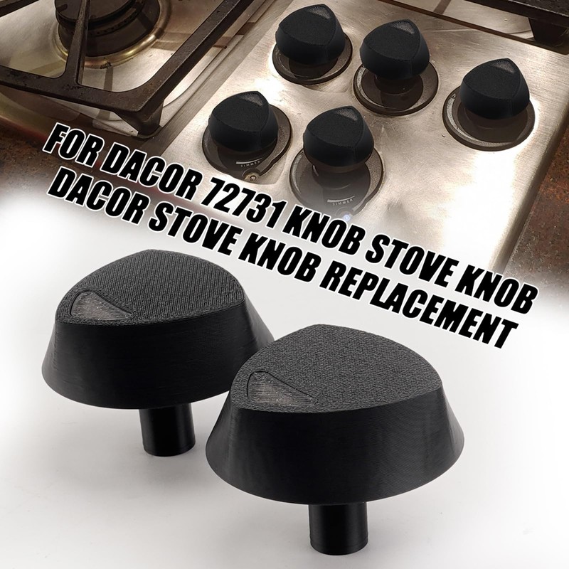 YIBEICO 2 PCS Stove Knob for Dacor 72731, Stove Knob