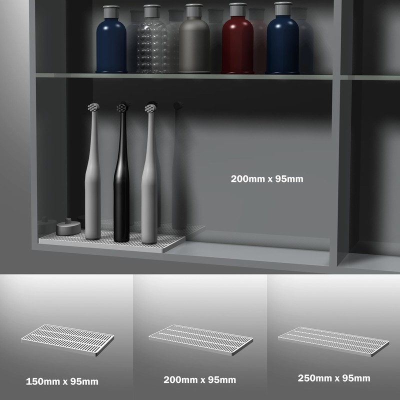Drip Tray for Electric Toothbrushes (200 mm x 95 mm)