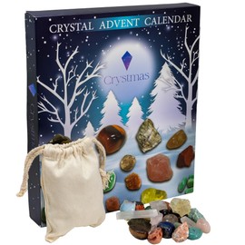 Crystal Advent Calendar 2024-25 days Crystal Calendar - Gemstone Advent Calendar 2024- Crystals Advent Calendar 2024 - Crystal Gifts- Advent Calendar Adults- Advent Calendar 2024 adults - UK Seller