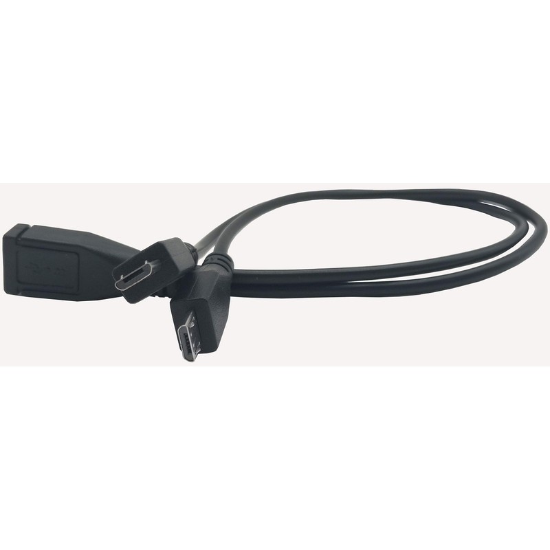 Traovien Micro USB Splitter Cable, Micro USB 1 Female to