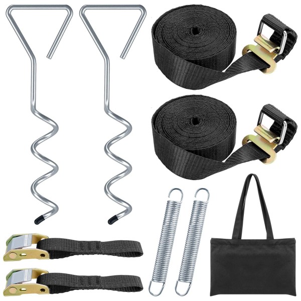 Apipi RV Awning Tie Down Kit - Wind Protection RV