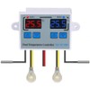 110-220V Digital Dual Temperature Controller LED Celsius Thermostat Regulator Heating
